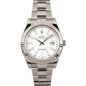 Designer Rolex DateJust II 41MM with White Dial 116334 WE04033