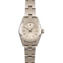 Imitation AAA Rolex Ladies Oyster Perpetual 76080 Silver Index Dial WE04037
