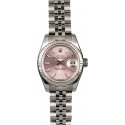 Replica Luxury Women's Rolex Datejust 179174 Pink Dial WE00563
