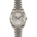 Rolex Datejust Stainless 116234 Diamond Dial WE03910