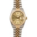 Rolex Two-Tone Datejust Champagne Dial 16013 WE00694