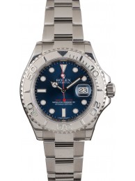 Copy Best Quality Rolex Yacht-Master 116622 Blue Dial Men's Watch WE04174